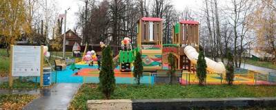 В Раменском округе открыли новую детскую площадку