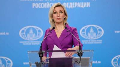 Захарова раскритиковала угрозы Украины о ракетном ударе по России