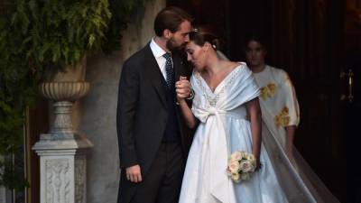 Взгляните на фотографии со свадьбы крестника принцессы Дианы принца Филиппа и Нины Флор