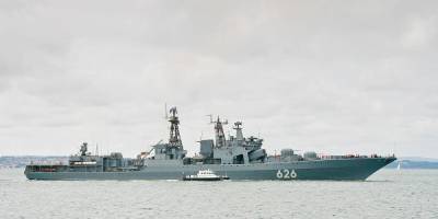Спасенный российскими военными экипаж панамского контейнеровоза оказался украинским