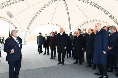 Эрдоган на церемонии закладки фундамента Зангезурского коридора: Вы идете до границы с Арменией? Вы пройдете еще дальше!