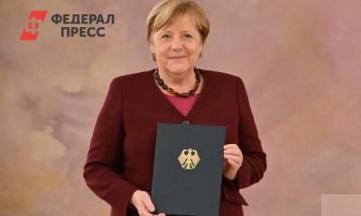 Президент ФРГ вручил Меркель уведомление об отставке