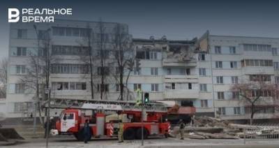 В Челнах спасатели приостановили разбор завалов на месте взрыва газа