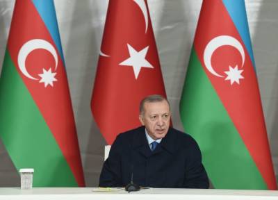 Реджеп Тайип Эрдоган: Всеми своими возможностями мы продолжим оказывать поддержку братскому Азербайджану