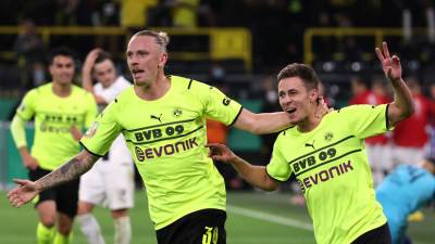 Дортмундская «Боруссия» вышла в 1/8 финала Кубка Германии по футболу