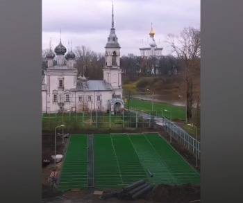 Два футбольных поля СШОР в Вологде обновят за 12,5 млн. рублей