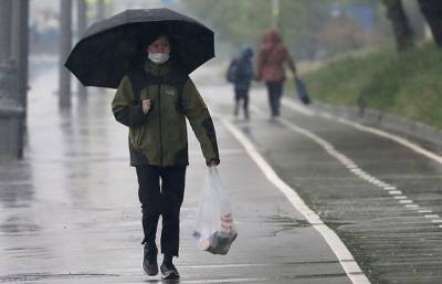 Росгидромет прогнозирует дождь в Москве 27 октября