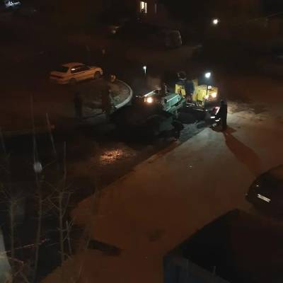 Чтобы прекратить ночной ремонт во дворе, южносахалинцы вызвали полицию