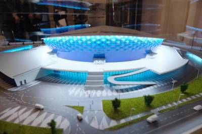 Губернатор Андрей Травников: Темпы строительства ледовой арены в Новосибирске значительно выросли