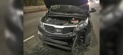 Два водителя пострадали в аварии в Петрозаводске (ФОТО)