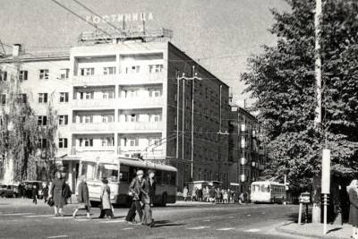 Брянцам показали облик гостиницы «Десна» в 1970-е годы