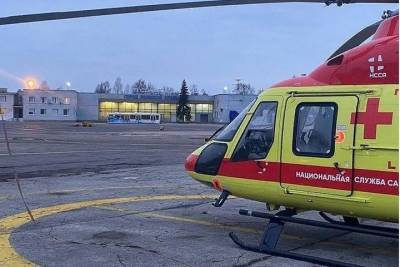 Новый вертолет санавиации прибыл в Псковскую область
