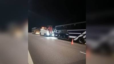 Автобус с десятками пассажиров застрял на трассе в Воронежской области