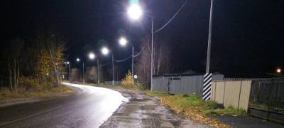 Арестанты осветили дороги в Карелии