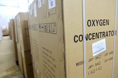 В Новосибирскую область доставили 1000 кислородных концентраторов