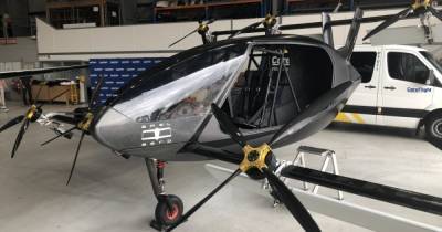 "Радикальная эффективность": в Австралии cобрали уникальное аэротакси с коробчатым крылом (фото)
