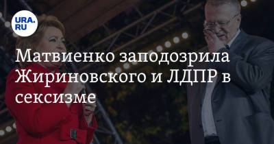 Матвиенко заподозрила Жириновского и ЛДПР в сексизме