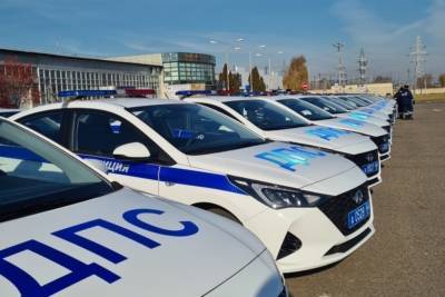 Тамбовские автоинспекторы получили ключи от 40 новых служебных иномарок