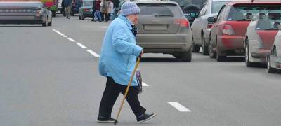 Пенсионеры становятся жертвами каждого третьего смертельного ДТП с пешеходами в Карелии