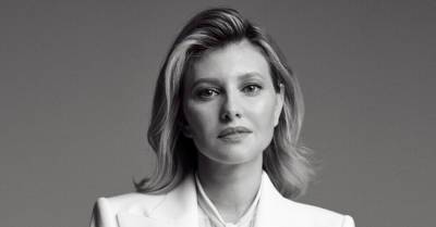 Елена Зеленская снова снялась для Vogue Украина