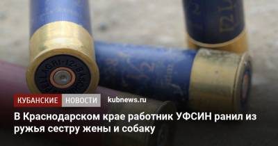 В Краснодарском крае работник УФСИН ранил из ружья сестру жены и собаку