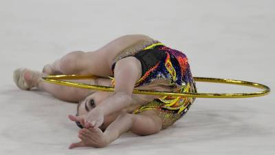 Арина Аверина прокомментировала свою ошибку в упражнении с обручем на ЧМ по гимнастике
