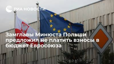 Замглавы Минюста Польши Романовский предложил не платить взносы в общий бюджет Евросоюза