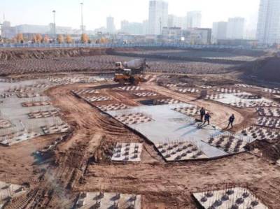 В Красноярске строительство аквапарка затягивается из-за подорожания стройматериалов