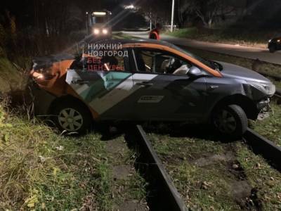 Пьяный водитель на «Делимобиле» попал в ДТП в Приокском районе