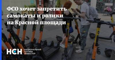 ФСО хочет запретить самокаты и ролики на Красной площади - nsn.fm
