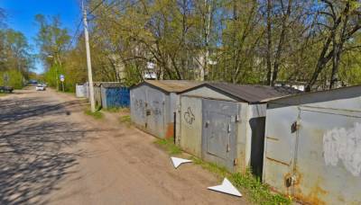 В Твери снесут незаконные гаражи на проспекте Николая Корыткова