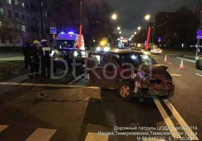 5 человек пострадали в ДТП на севере Москвы