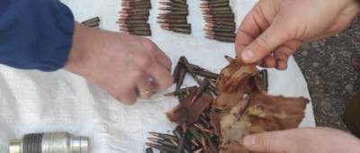 На Луганщине нашли два крупных схрона с боеприпасами оккупантов (фото)
