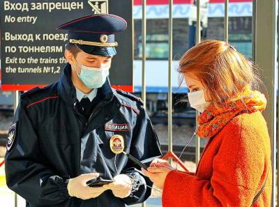 В Москве проходят новые рейды по соблюдению масочного режима