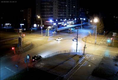 В Кемерове появилась очередная дорожная камера на аварийном перекрёстке