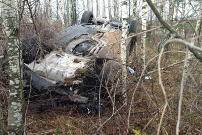 В Тверской области водитель бросил двух человек в кювете после аварии