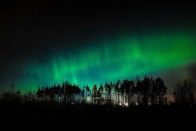 Жители Ленобласти смогут увидеть северное сияние в ночь на понедельник