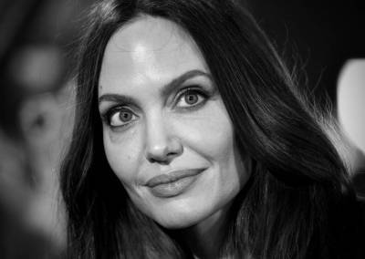 Анджелина Джоли на премьере "Вечных" в Лондоне