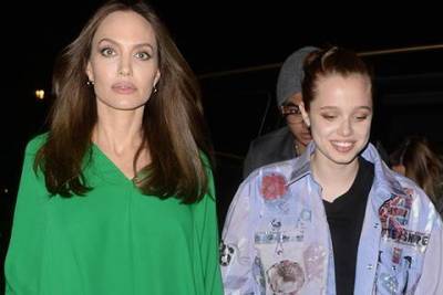 Анджелина Джоли - Angelina Jolie - Анджелина Джоли с детьми посетила афтепати премьеры фильма "Вечные" в Лондоне - skuke.net - Лондон - Новости