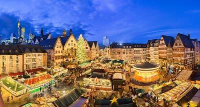 Высота франкфуртской рождественской ёлки составит 31 метр