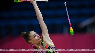 Белоруска Анастасия Салос выиграла бронзу ЧМ по художественной гимнастике