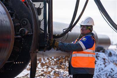 "Газпром" построил 54% газопровода "Сила Сибири"