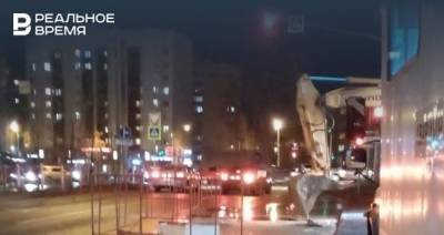 В Кировском районе Казани произошла авария на сетях «Водоканала»