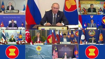 На саммите Россия — АСЕАН Владимир Путин говорил о близости позиций и сотрудничестве