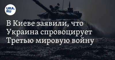 В Киеве заявили, что Украина спровоцирует Третью мировую войну