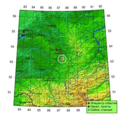 В Кузбассе зафиксировали ещё одно землетрясение