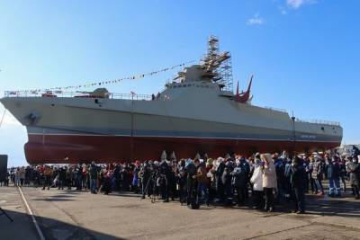 Испытания нового корабля начались на Черноморском флоте
