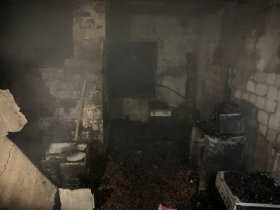 В Башкирии после крупного ночного пожара найдены фрагменты тела обгоревшего мужчины