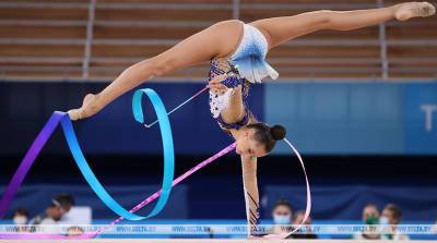 Алина Горносько выиграла золото ЧМ по художественной гимнастике