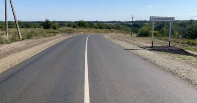 В Ставропольском крае обновили два участка дороги за 85 млн рублей